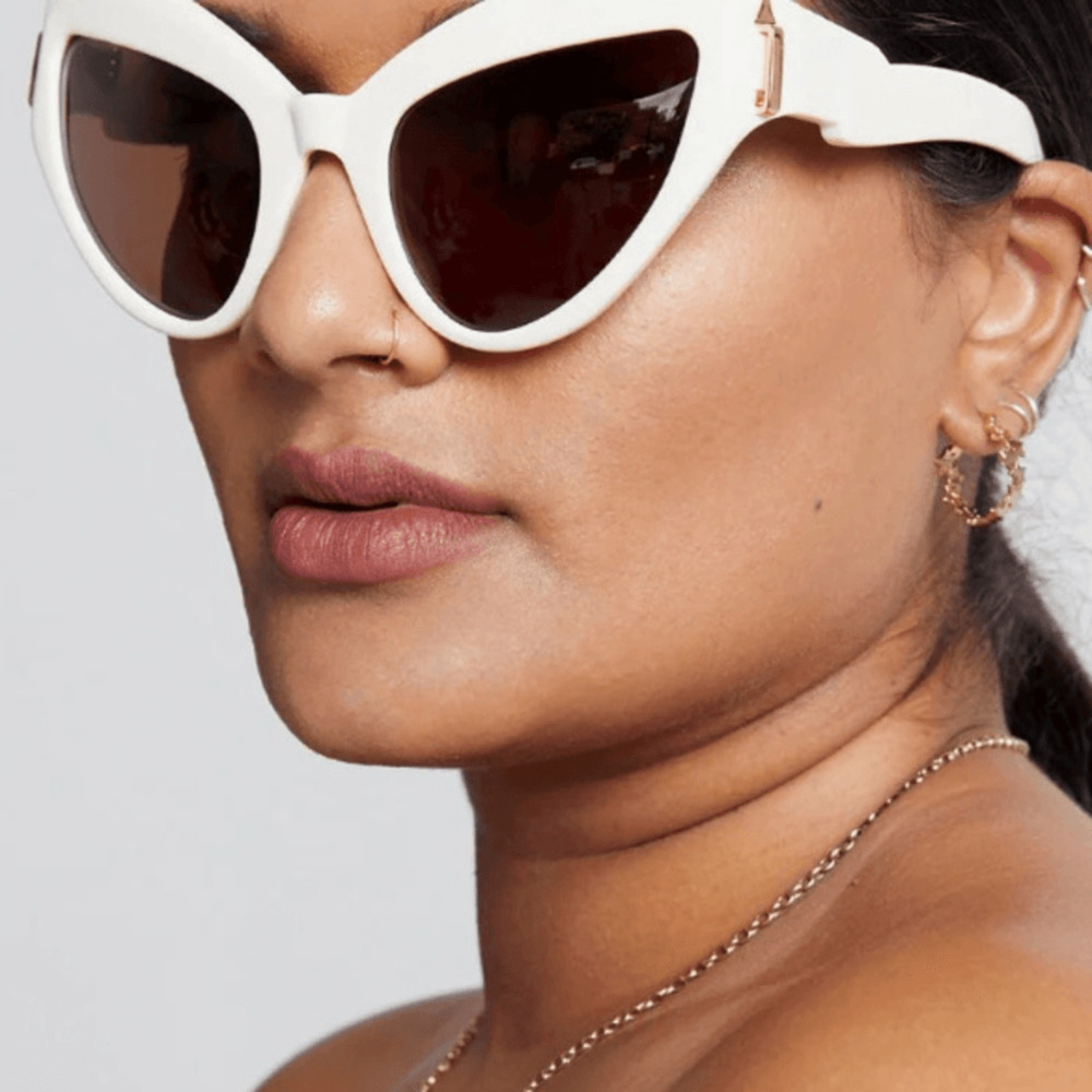 NEW! Karen Walker Bow Wow ivory sunglasses